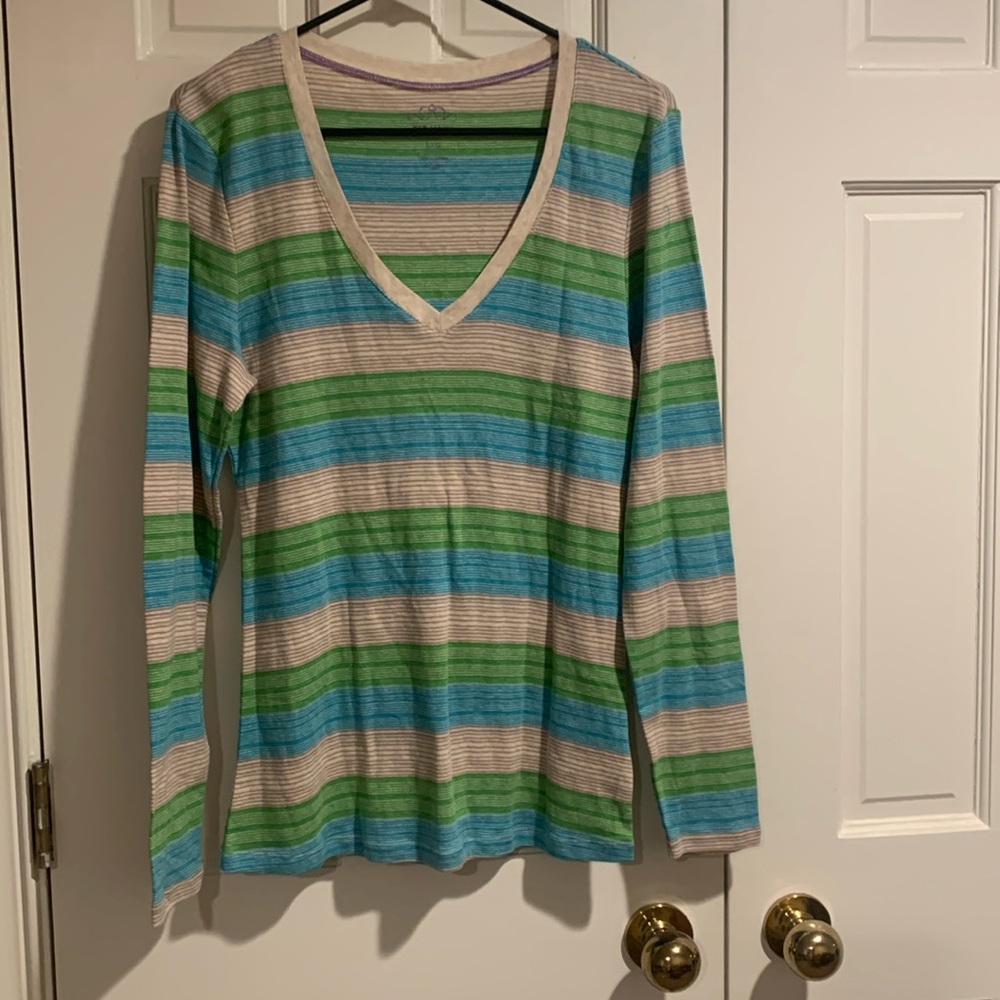 🩵💚100% Cotton Striped Top💚🩵
